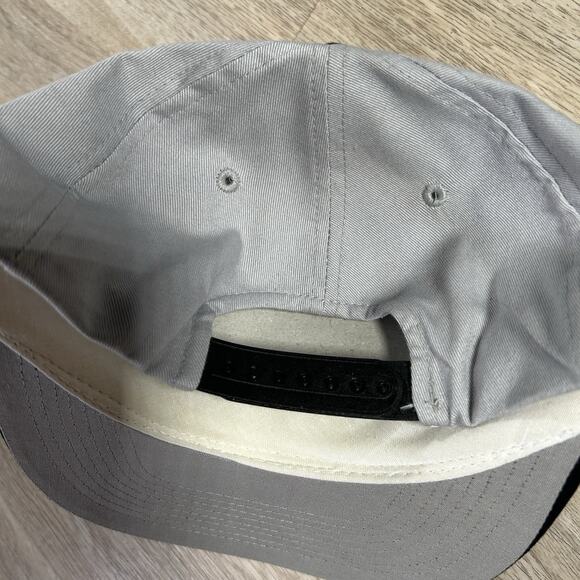 Vintage‎ Pittsburgh Pirates Hat Snapback MLB Baseball Gray Black Cap - Picture 2 of 7